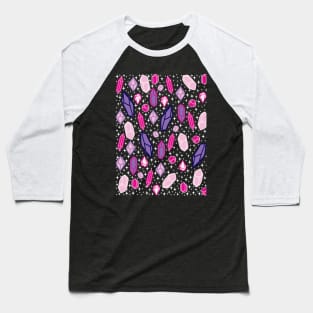 Witchy Crystal Pattern Baseball T-Shirt